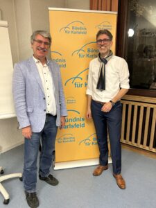 Adrian Heim und Klaus Schwingeler